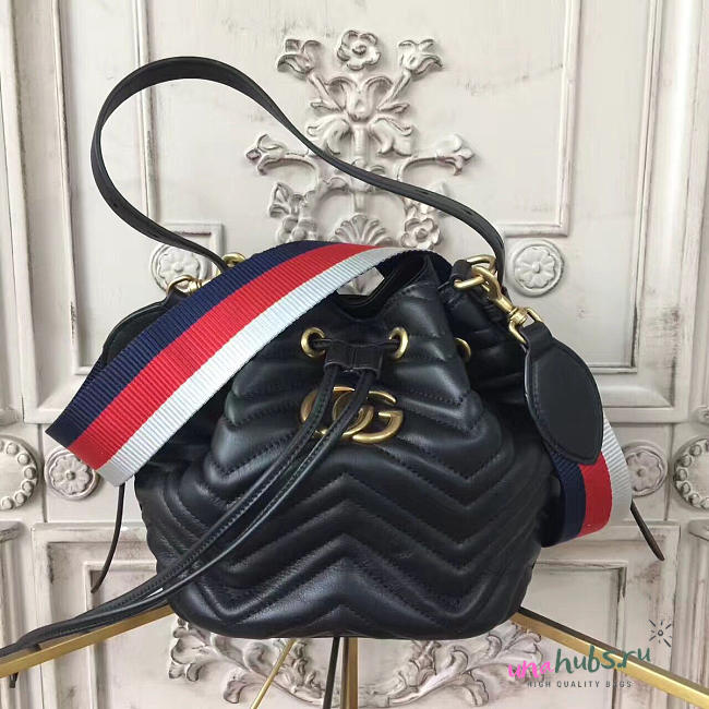 Gucci GG Marmont bucket - 1