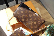 Louis Vuitton Supreme Monogram Wallet Clutch Bag Shoulder Bag 61276 - 2
