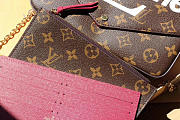 Louis Vuitton Supreme Monogram Wallet Clutch Bag Shoulder Bag 61276 - 4