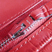 Hermes Kelly 6108 Red Crocodile Bag - 2