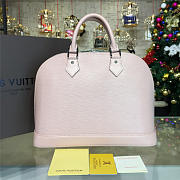 Louis Vuitton Epi Leather Alma PM Rose Ballerine M41323 - 4