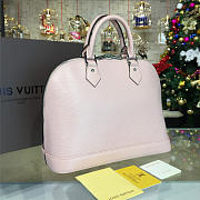 Louis Vuitton Epi Leather Alma PM Rose Ballerine M41323 - 5