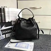 Chanel Original Calfskin Bucket Bag Balck A93597 VS09161 - 2