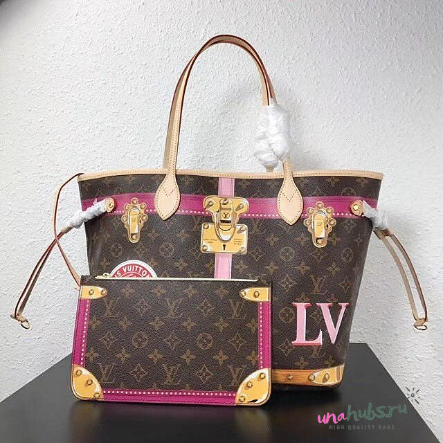 Louis Vuitton Monogram Neverfull MM M41390 Shopping Bag Trunk Summer Collection 2018 - 1