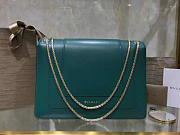 Bvlgari Serpenti Forever Calf Leather Flap Cover Shoulder Bag 35362 - 5