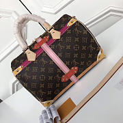 LOUIS VUITTON Monogram Summer Trunks Speedy Bandouliere 30 - 3