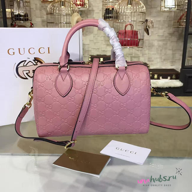 Gucci signature top handle bag - 1