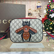 Gucci gg supreme bee shoulder bag 2223 - 1