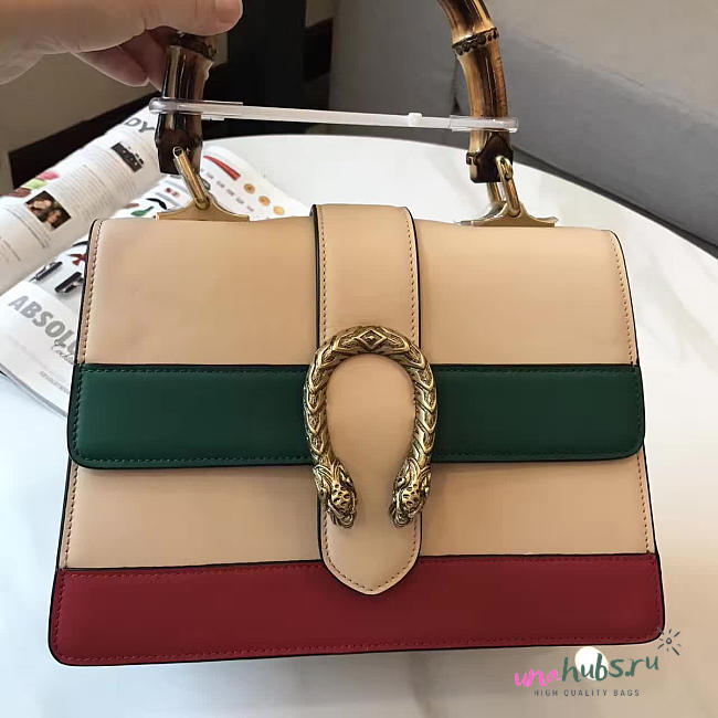 Gucci Dionysus medium top handle bag  leather - 1