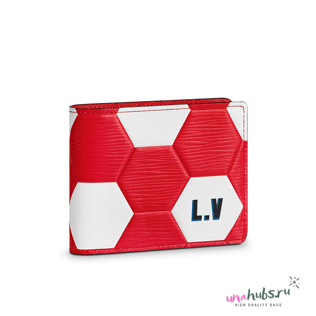 M63228 LV Slender Wallet Red - 1