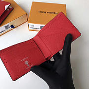 M63228 LV Slender Wallet Red - 2