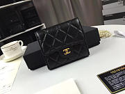 Chanel handbag purse Clutch caviar gold buckle 10218184 - 1