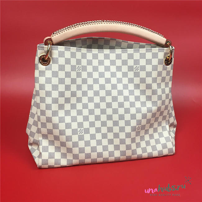 LOUIS VUITTON DAMIER AZUR ARTSY BAG - 1