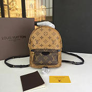 Louis Vuitton M42411 Palm Springs Backpack Mini Monogram Canvas - 6