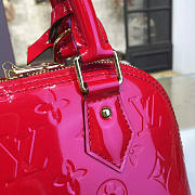 Louis Vuitton M90174 Alma BB Tote Bag Monogram Vernis - 2