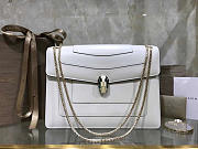 Bvlgari Serpenti Forever Calf Leather Flap Cover Shoulder Bag 283170 - 6