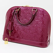 Louis Vuitton M50561 Alma PM Tote Bag Monogram Vernis - 5