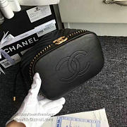 Chanel Lambskin Drawstring Bag Black A91885 VS03955 - 4