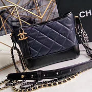 Chanel Chanels Gabrielle Small Hobo Bag Navy Blue A91810 VS04090 - 5