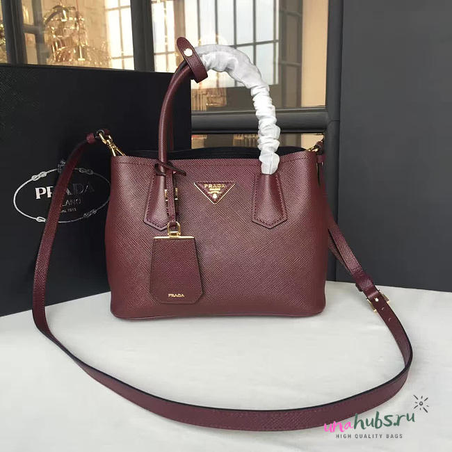 Prada double bag 4028 - 1