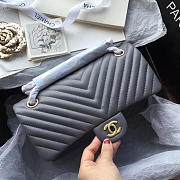 Chanel 1112 Flap Bag 2.55 Grey - 1