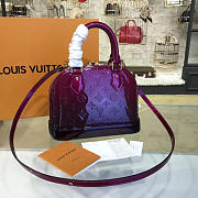 Louis Vuitton M90322 Alma BB Tote Bag Monogram Vernis - 5