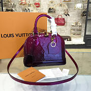 Louis Vuitton M90322 Alma BB Tote Bag Monogram Vernis - 6