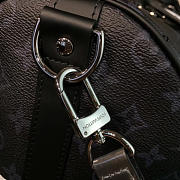 Louis Vuitton Keepall 55 Black & White - 4