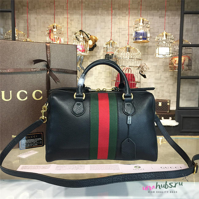 Gucci gg supreme handle bag 2215 - 1