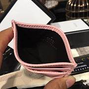 GG Marmont card case Nextdusty pink matelassé leather - 4