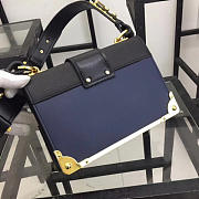 Prada Cahier Bag 1BD045 Blue - 6