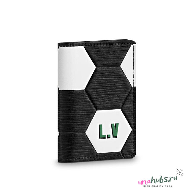 M63296  LV Card Pack Black Wallet - 1