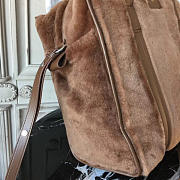 Balenciaga Shearling Shopper - 4