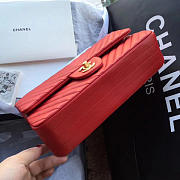 Chanel 11.12 Flap Bag Red - 2