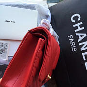 Chanel 11.12 Flap Bag Red - 3