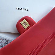 Chanel 11.12 Flap Bag Red - 4