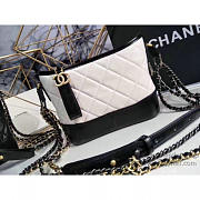 Chanel Chanels Gabrielle Small Hobo Bag White A91810 VS08467 - 2