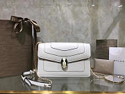 Bvlgari Serpenti Forever Calf Leather Flap Cover Crossbody Bag 38102 - 1