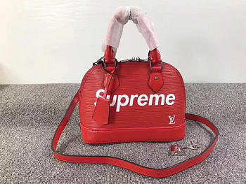 Louis Vuitton Supreme domed satchel alma M40301 