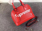 Louis Vuitton Supreme domed satchel alma M40301  - 3