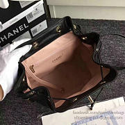 Chanel Grained Calfskin Backpack Black A93749 VS08053 - 5