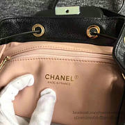 Chanel Grained Calfskin Backpack Black A93749 VS08053 - 6