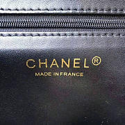 Chanel Grained Calfskin Backpack Black A93748 VS00467 - 6