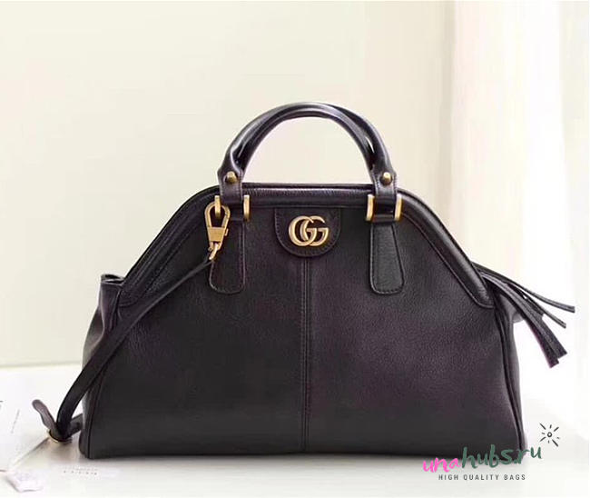 GUCCI RE(BELLE) MEDIUM TOP HANDLE BAG ‎516459 BLACK 2018 - 1