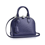 Louis Vuitton M40855 Alma BB Epi Leather Indigo - 1