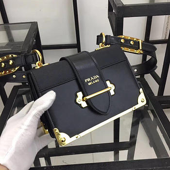 Prada Cahier Bag 1BD045 Black