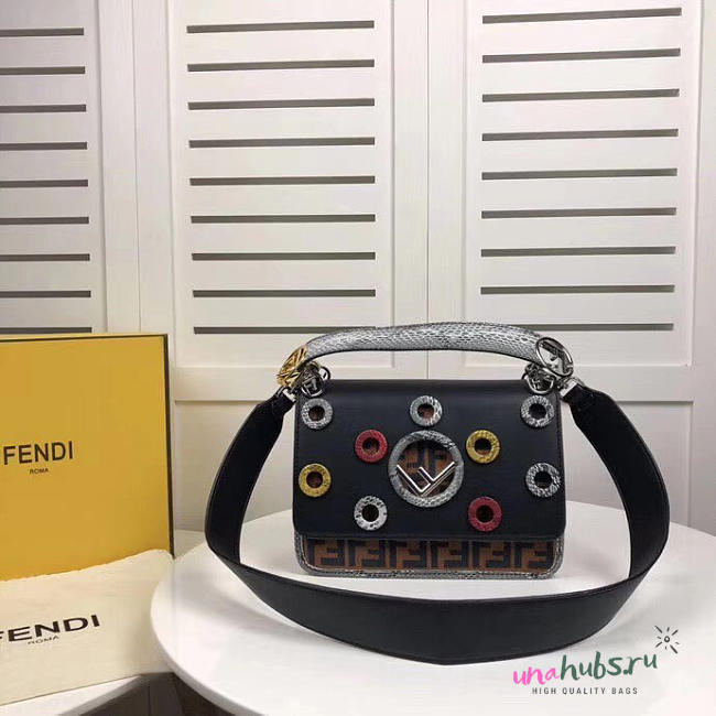 fendi kan handbag red 0592 - 1