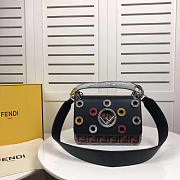 fendi kan handbag red 0592 - 1