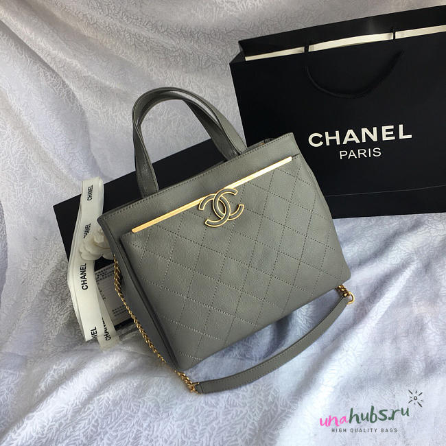 Chanel Tote Bag gray 57563 - 1