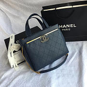 Chanel Tote Bag Dark blue 57563 - 2